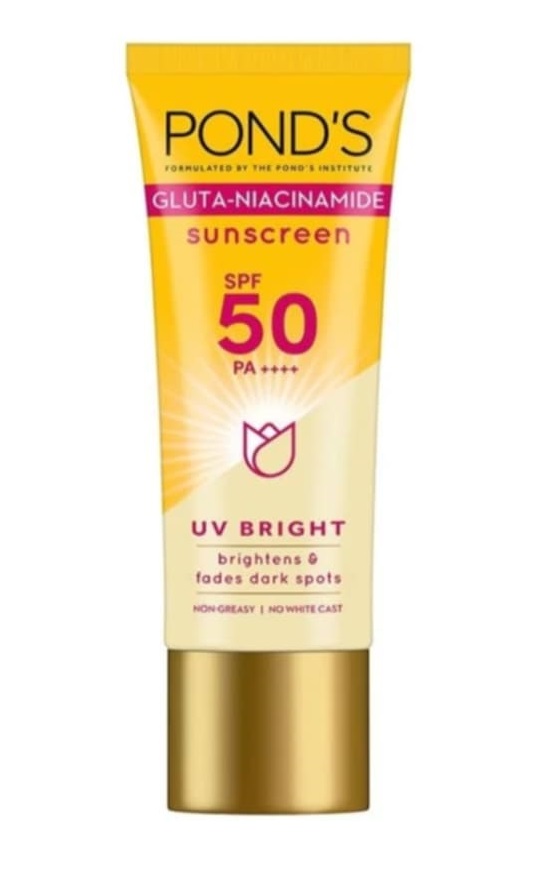 Ponds Whitening Sunscreen SPF50 Brightens& fades dark spot 50ml