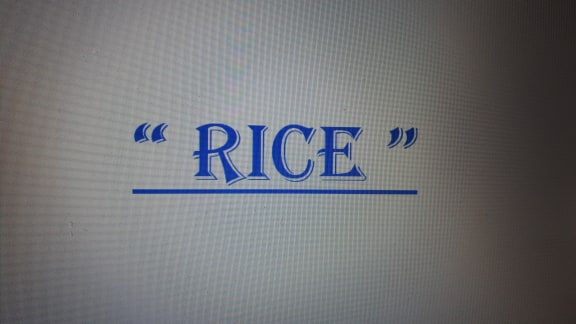 RICE