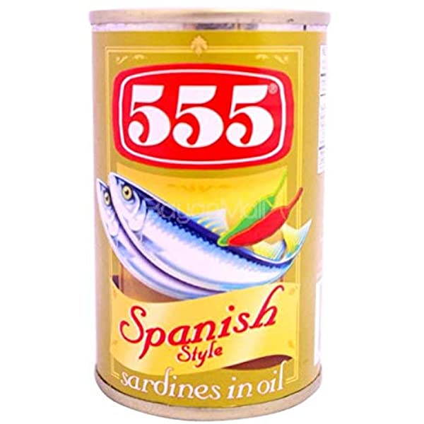 555 Sardines Spanish Style 155g