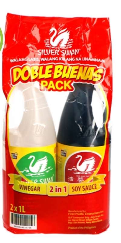 Silver Swan Value Pack Soy Sauce + Vinigar 1L