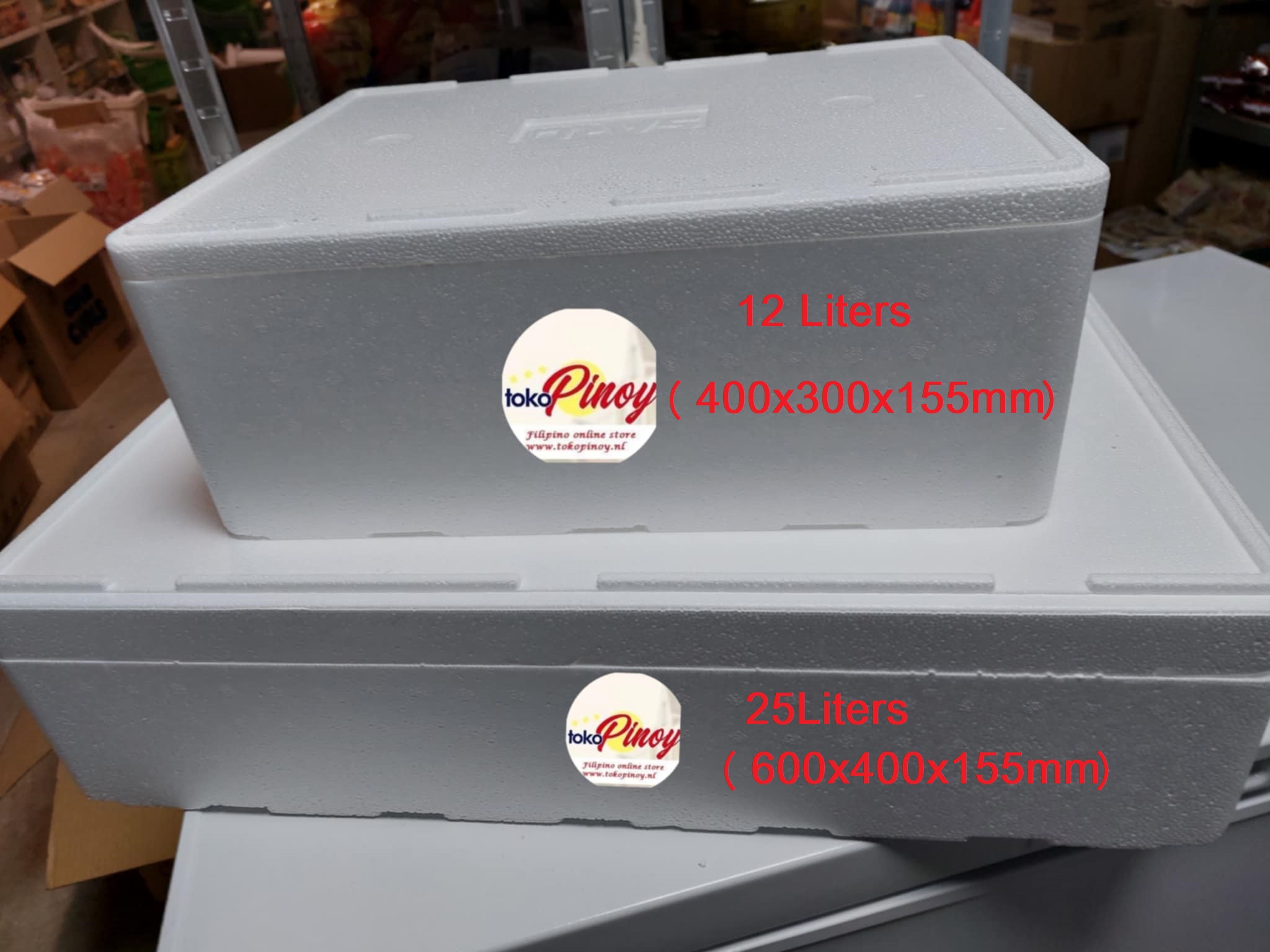 # Styro Box 12L w/ Ice packs for ur Frozen Goods (Best Choice)