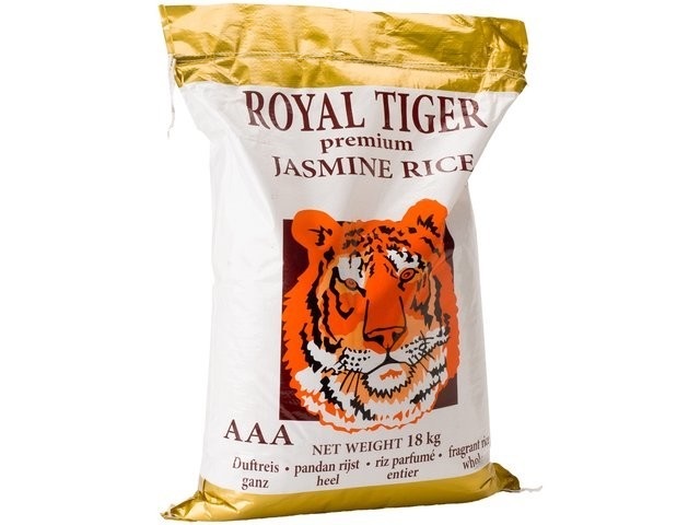 Rice Jasmine 18kg Royal Tiger (Send per post Solo)