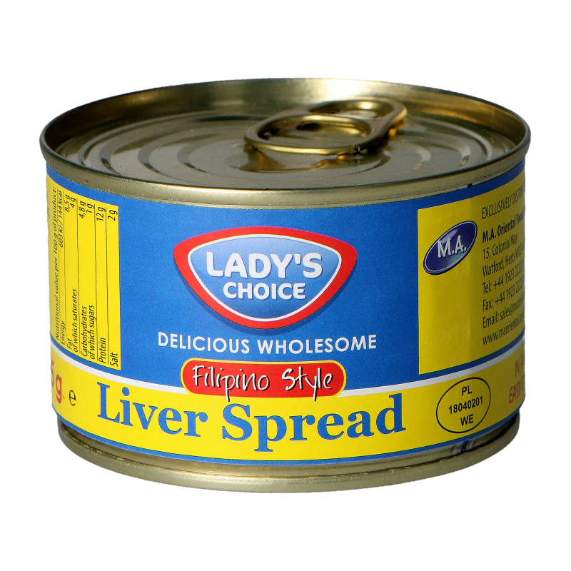 Liver Spread Pork & Beef 165g Ladys Choice