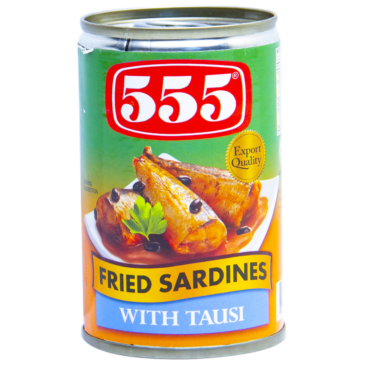 555 Fried Sardines with Tausi 155g