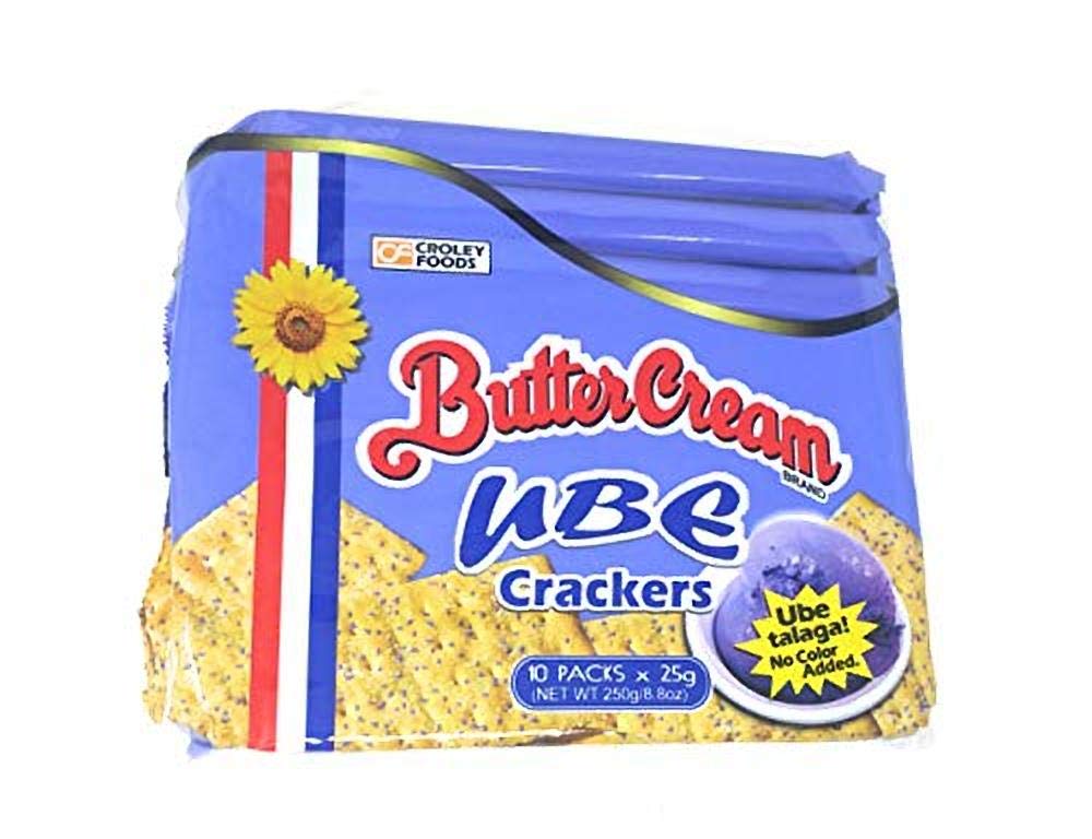 Butter Cream Crackers Ube Flavor 250gr