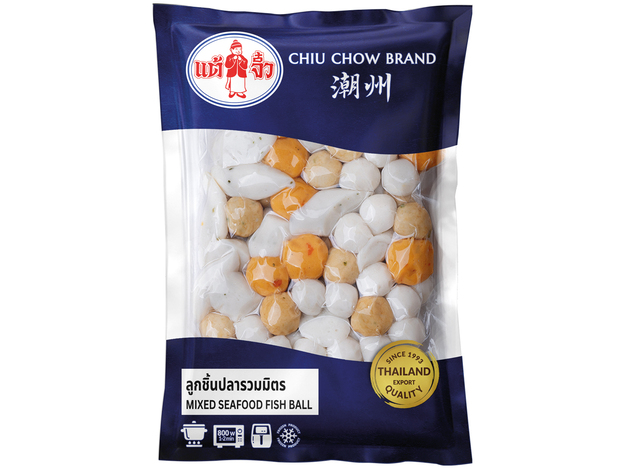 Mixed Seafood Fish Balls  1kg Chiu Chow