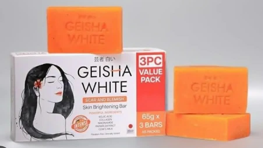 Geisha Skin Brightening Bar / Scar & Blemish 3x 65gr