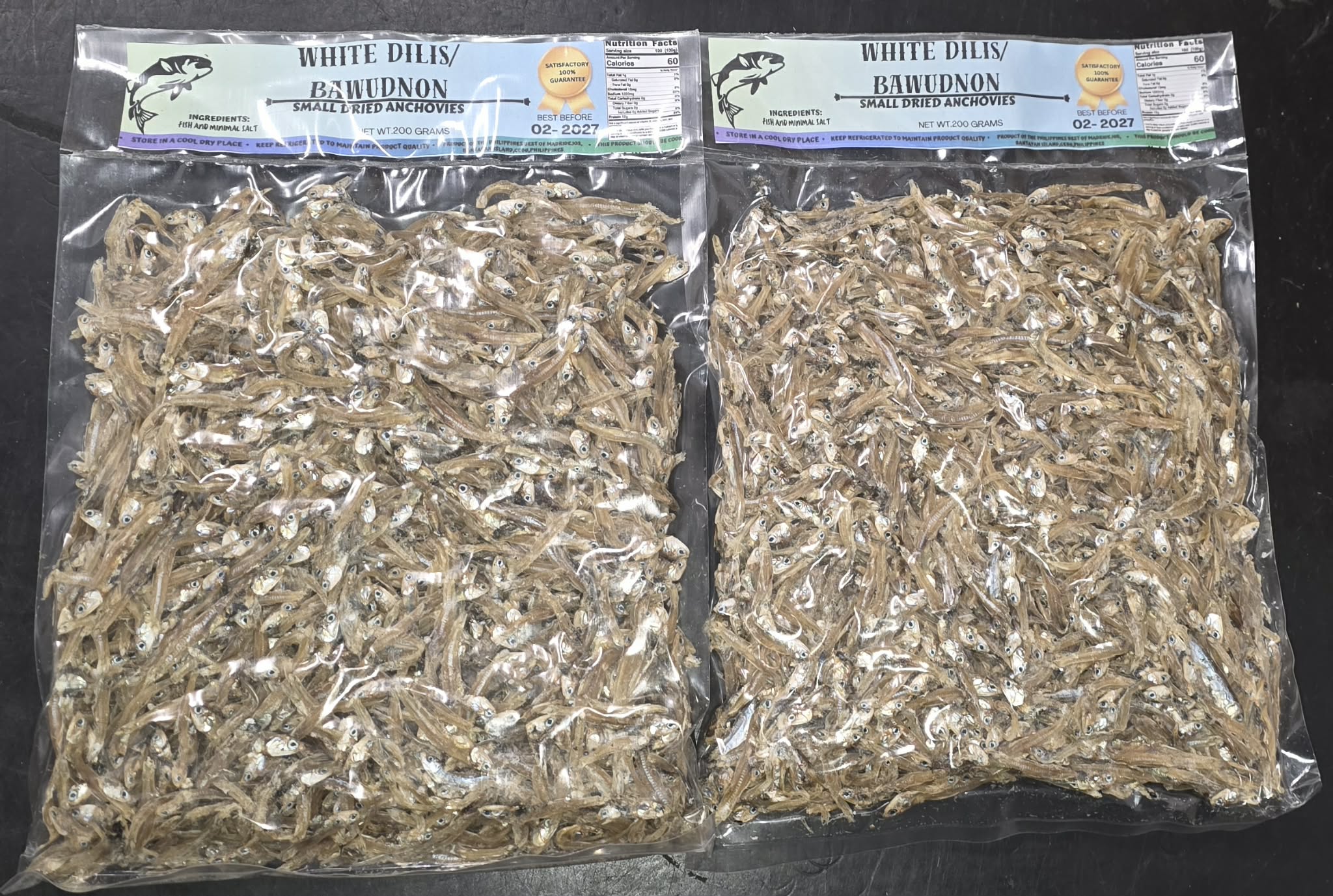 Dried White Dilis 200gr Big Pack