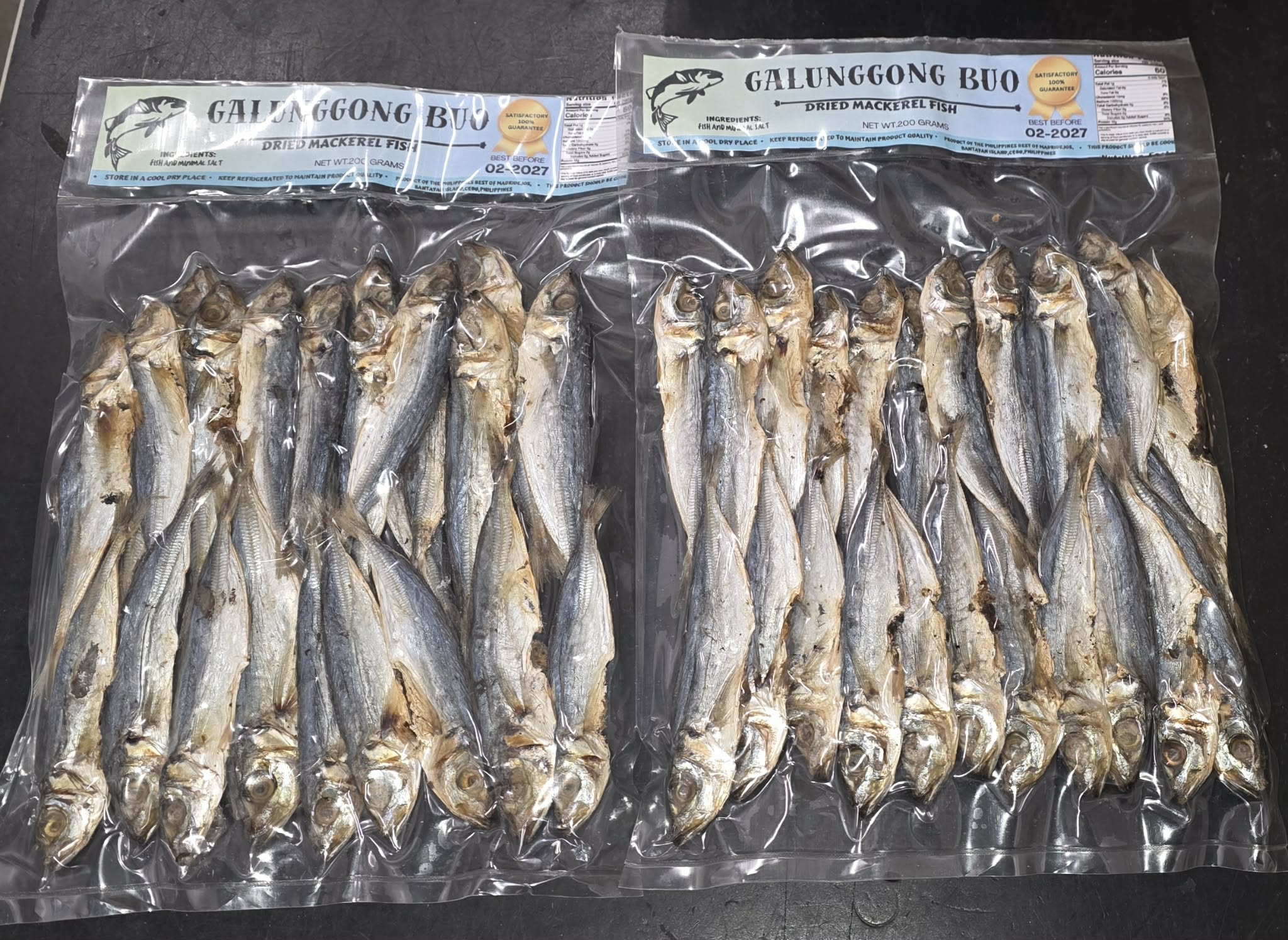 Dried Galunggong Buo 200gr