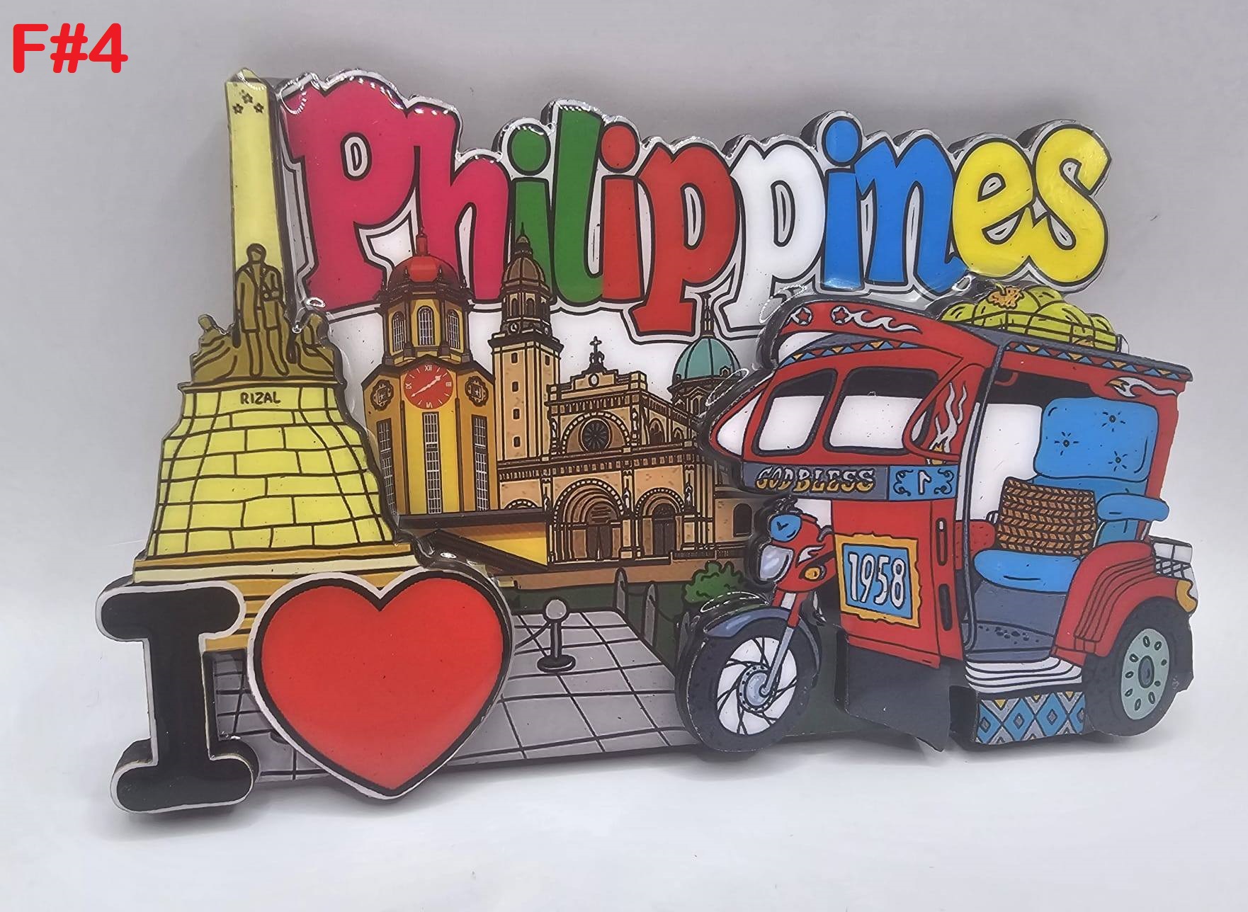Fridge Magnet Philippines Fr#4
