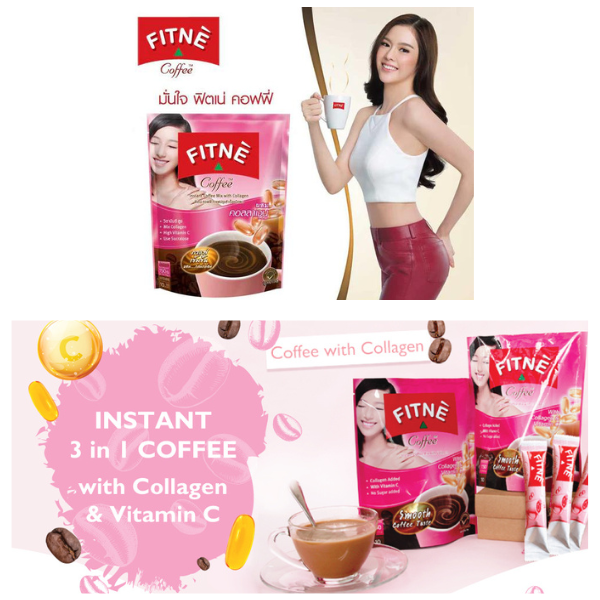 Fitne Diet Coffee 3 in 1 Collagen & Vitamin C 150gr