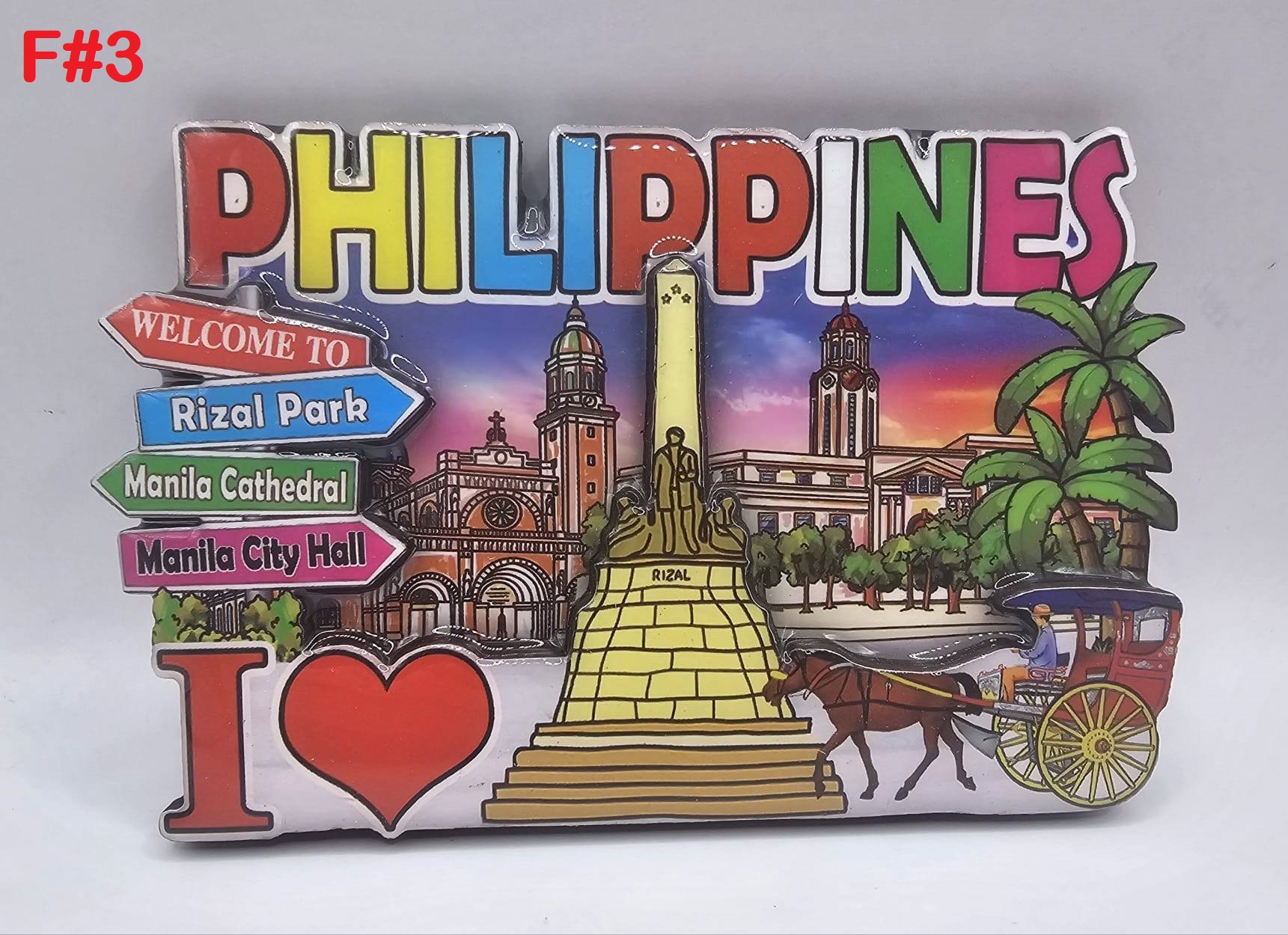 Fridge Magnet Philippines Fr#3