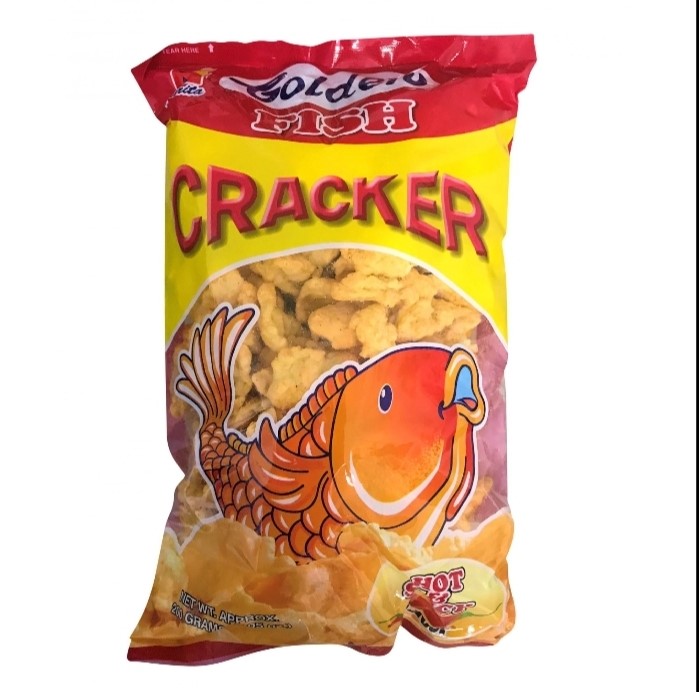 Golden Fish Crackers Spicy 200gr