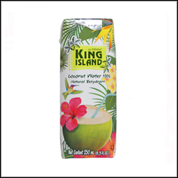 Coconut water 250ml. King Island