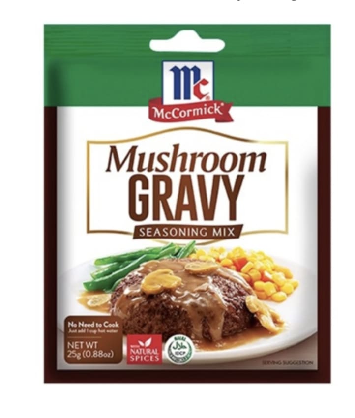 Mc Cormick Mushroom Gravy Seasoning mix 25gr