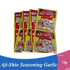 Aji-Shio Seasoning garlic 12x18gr