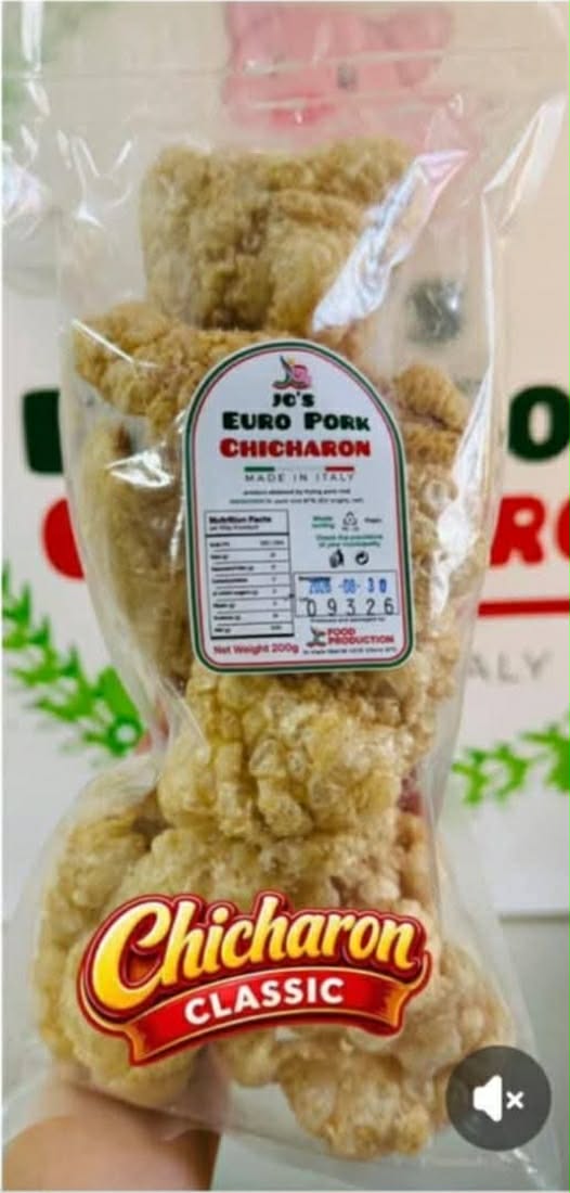 Chicharon Classic 200gr JC'S Euro Pork