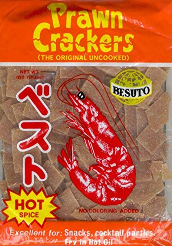 Prawn Cracker Hot & Spice 250g Besuto