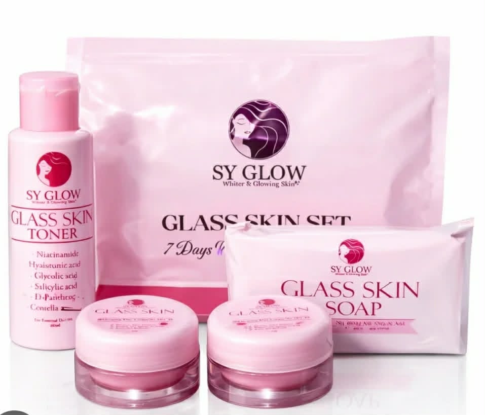 SY Glow Glass Skin Set / 7days Whitening Challenge