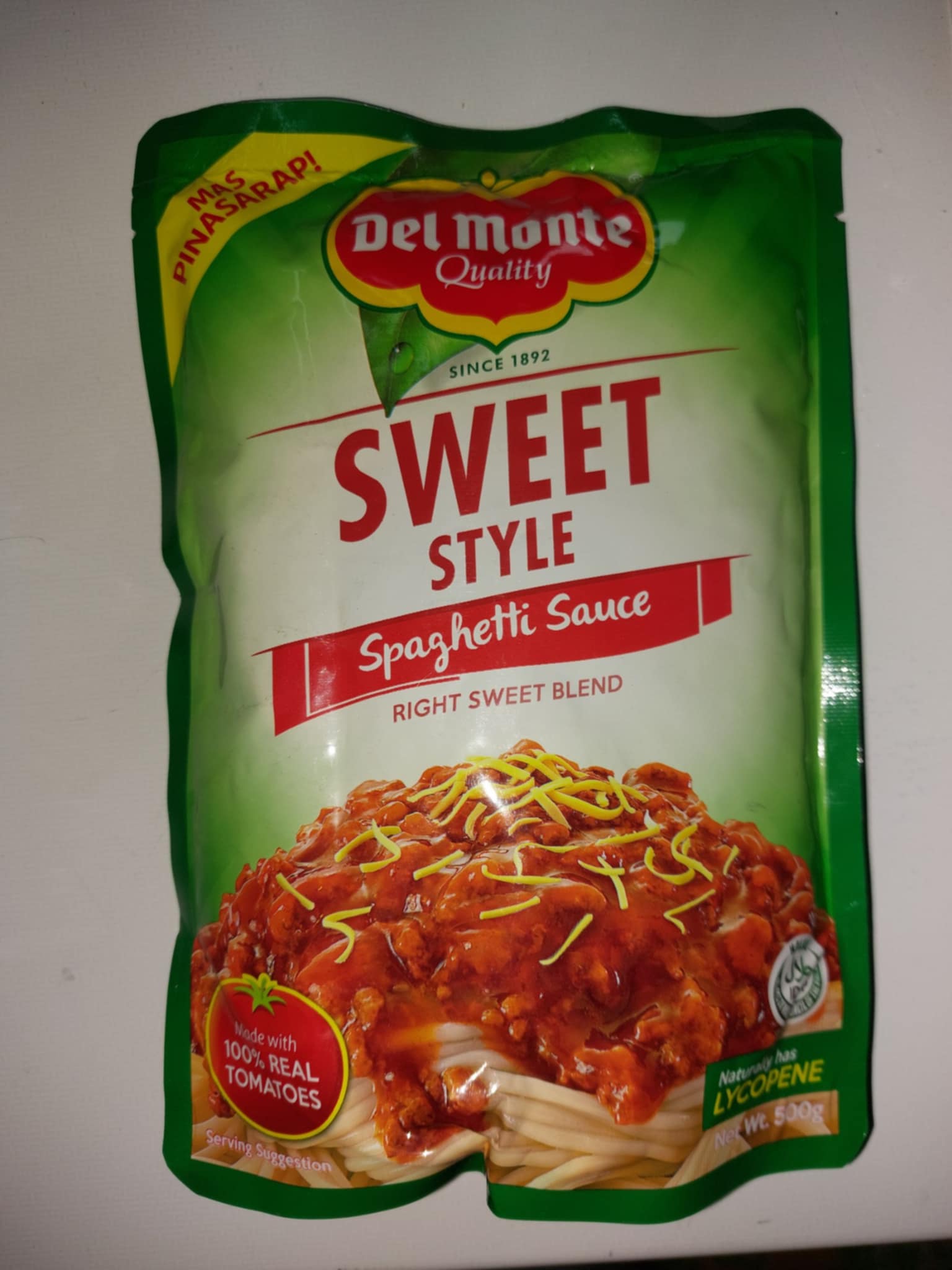 Spaghetti Sauce Sweet Style 500gr Del Monte (green pack)