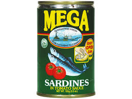 Mega sardines in Tomatoe sauce reg. 155g