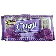 .Otap Ube Flavored Sugar Biscuits 210g - Lauras